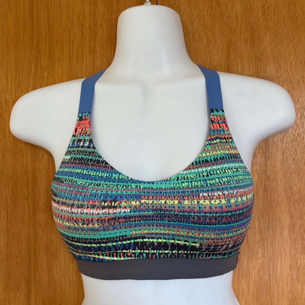 Victoria’s Secret 32B Multicolor Victoria Sport Cross Back Bra